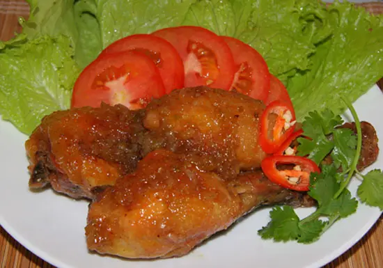 Ngon ngon đùi gà roti