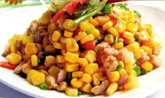những món ăn ngon dễ làm thịt lợn băm trộn ngô