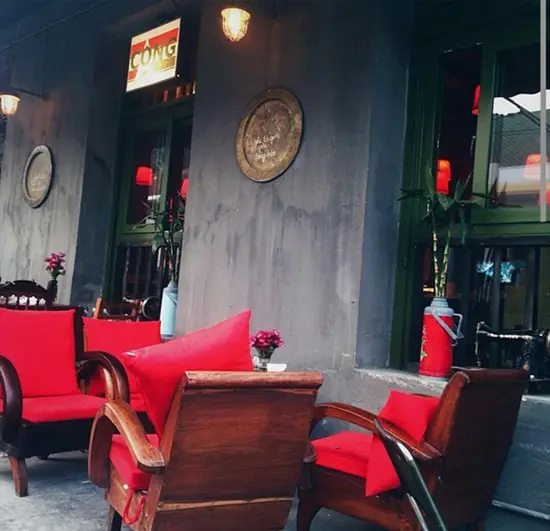 những quá cà phê đẹp ở hà nội Cộng Tràng Tiền