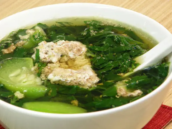 Rau mùng tơi nấu món gì?
