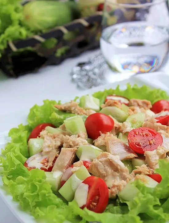 SALAD CÁ NGỪ TƯƠI MÁT NGON LẠI ĐẸP DA