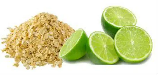 Trị da cháy nắng bằng yến mạch và chanh