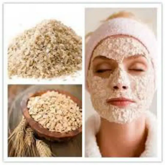 Trị mụn đầu đen với yến mạch và trứng gà