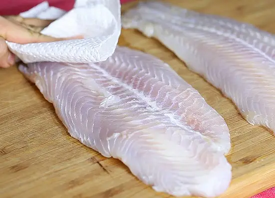 thấm khô thịt cá
