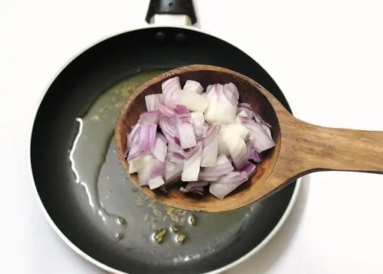 xào hành tây