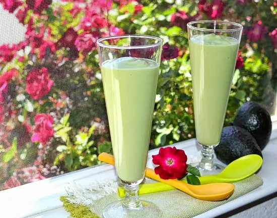 sinh tố bơ sầu riêng