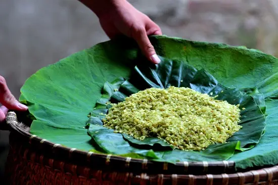 món ngon ở hà nội cốm