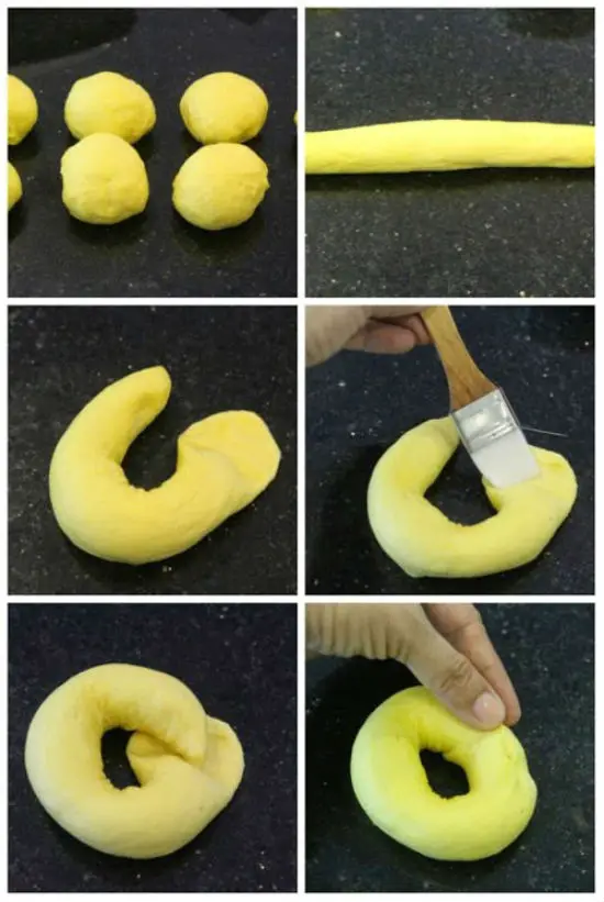 Các bước làm bánh mì bí đỏ