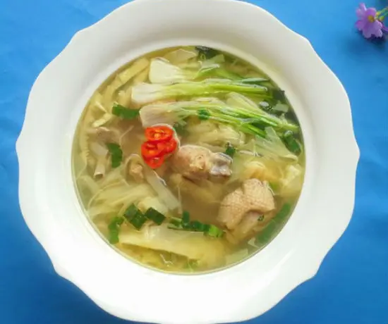 Lưu ý khi làm món vịt nấu măng