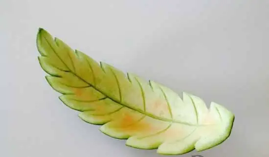 VỎ DƯA HẤU BIẾN THÀNH LÁ ĐỰNG HOA QUẢ XINH ĐẸP