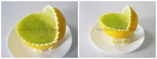 XE NÔI HOA QUẢ LẠ MẮT TỪ DƯA VÀNG